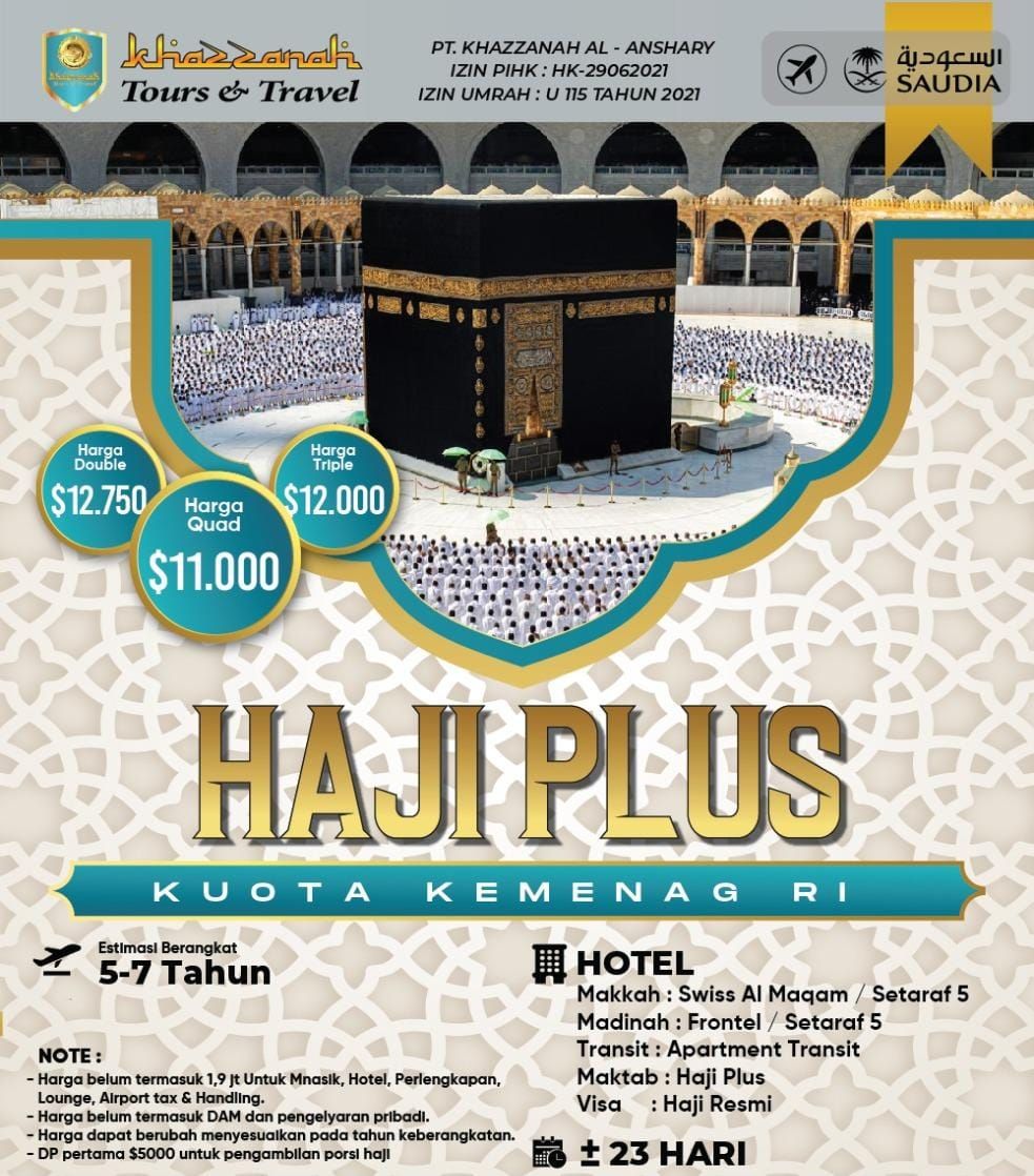 Paket Haji Khazzanah Tour Di Bekasi