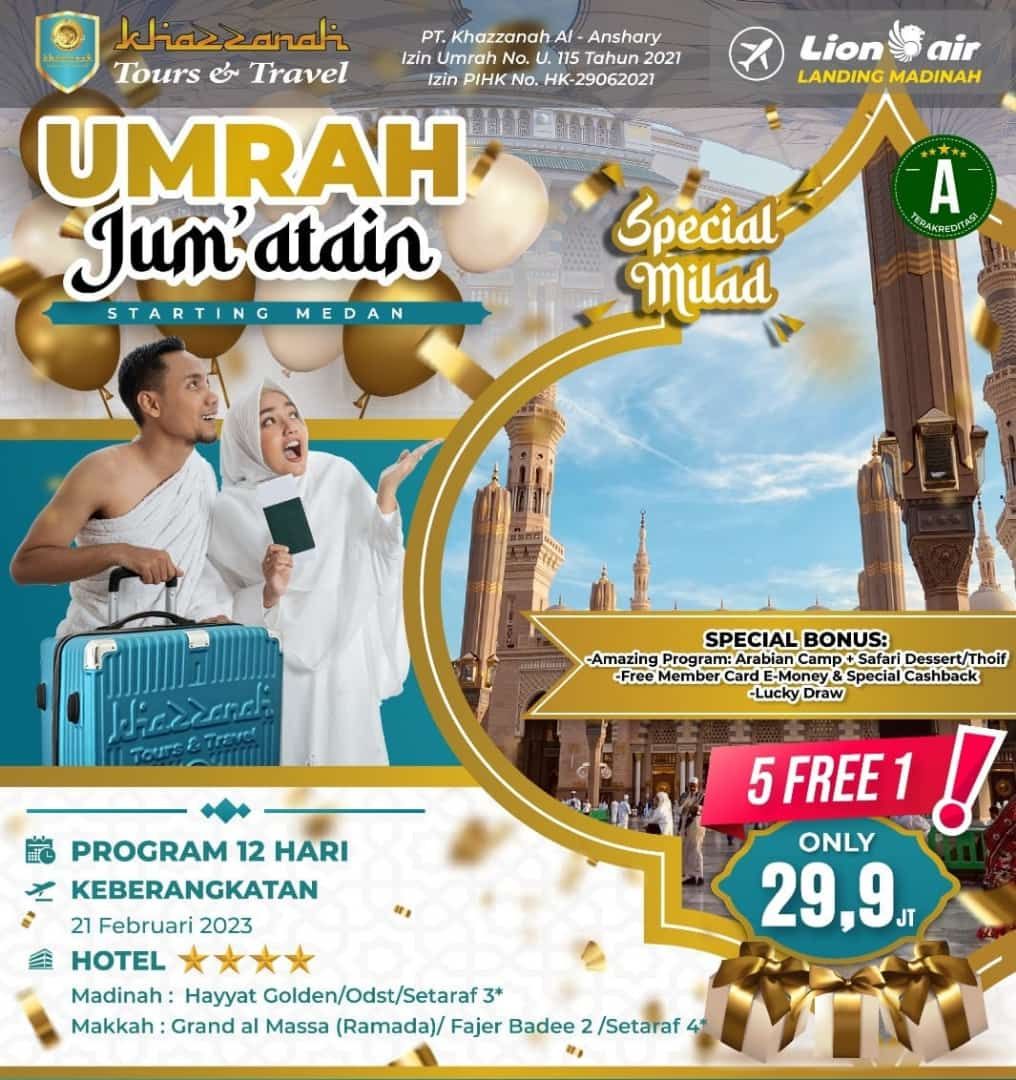 Harga Umrah Khazzanah Tour Di Tangerang Selatan