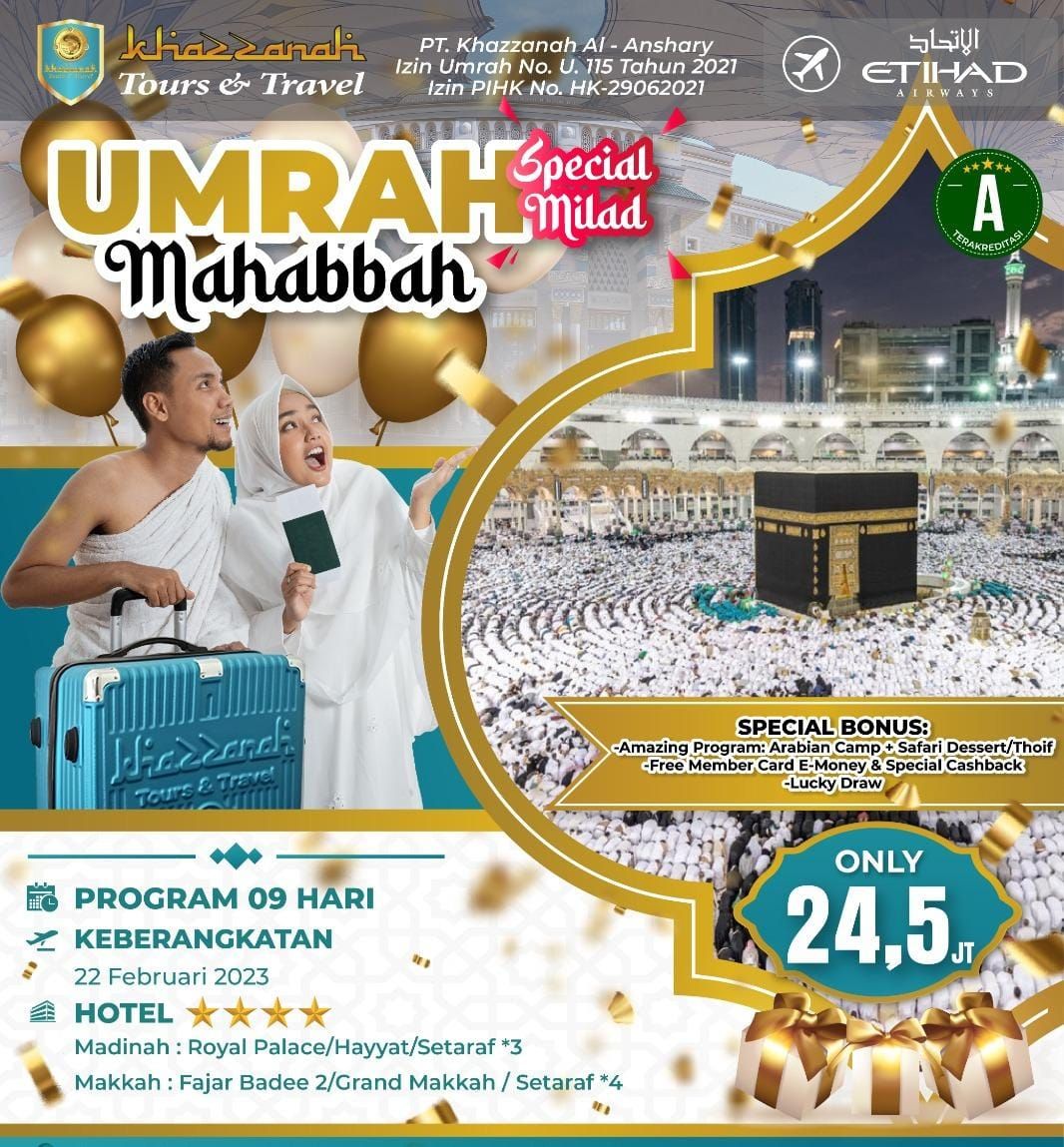 Harga Umrah Khazzanah Tour Di Jakarta